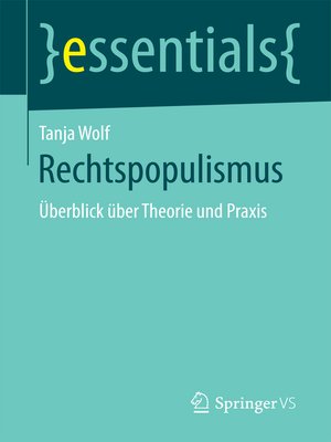 cover image of Rechtspopulismus